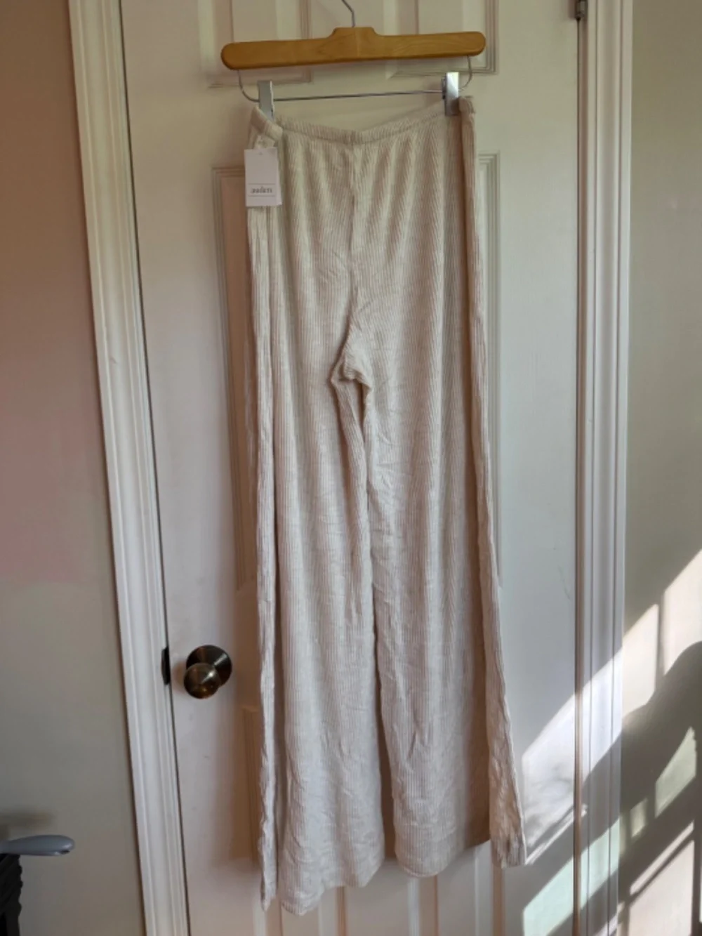 NWT Auden cozy ribbed wide leg pant - Picture 2 of 3